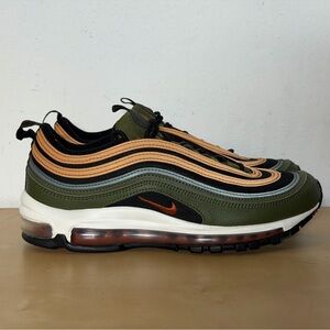 Nike Air Max 97 Black Olive Sneakers DQ4687-300 Men’s Size 9